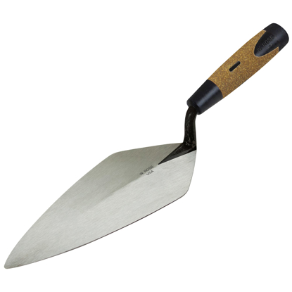 Picture of W. Rose™ 10-1/2" Limber Narrow London Brick Trowel with Cork Handle